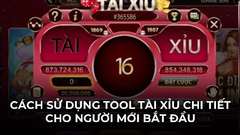 Cách sử dụng tool tài xỉu chi tiết cho người mới bắt đầu