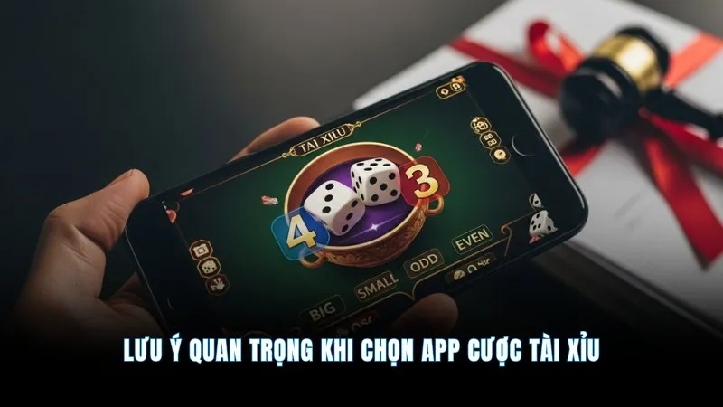 App tài xỉu - Tải nhanh trải nghiệm, chơi thắng nhận thưởng 3 Lưu ý quan trọng khi chọn app cược tài xỉu