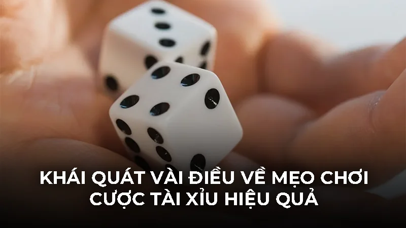 Mẹo chơi game tài xỉu hiệu quả nhất cho người mới bắt đầu 1 Khái quát vài điều về mẹo chơi cược tài xỉu hiệu quả