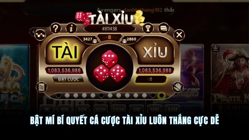 Trò chơi tài xỉu - Giải trí cực đã cược thắng cực dễ 3 Bật mí bí quyết cá cược tài xỉu luôn thắng cực dễ